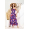 image:imageGRACE KARIN Summer Dresses for Women 2026 Vacation Boho Maxi SundressBlue Red
