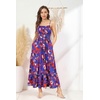image:imageGRACE KARIN Summer Dresses for Women 2026 Vacation Boho Maxi SundressBlue Red