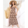image:imageGRACE KARIN Summer Dresses for Women 2026 Vacation Boho Maxi SundressBrown Floral
