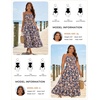 image:imageGRACE KARIN Summer Dresses for Women 2026 Vacation Boho Maxi SundressNavy Blue Floral