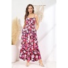 image:imageGRACE KARIN Summer Dresses for Women 2026 Vacation Boho Maxi SundressPurple Black Floral