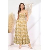 image:imageGRACE KARIN Summer Dresses for Women 2026 Vacation Boho Maxi SundressYellow Leaves