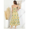image:imageGRACE KARIN Summer Dresses for Women 2026 Vacation Boho Maxi SundressYellow White