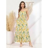 image:imageGRACE KARIN Summer Dresses for Women 2026 Vacation Boho Maxi SundressYellow White