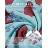 image:imageGRACE KARIN Women One Shoulder Bodycon Floral Wedding Guest Cocktail DressFloral Blue Rose