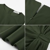 image:imageGRACE KARIN Women Sleeveless Bodycon Work DressMidi Sheath Business DressArmy Green