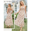 image:imageGRACE KARIN Womens 2026 Summer Floral Boho DressesBeige