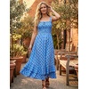 image:imageGRACE KARIN Womens 2026 Summer Floral Boho DressesBlue Dots