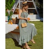 image:imageGRACE KARIN Womens 2026 Summer Floral Boho DressesGreen