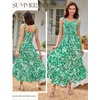 image:imageGRACE KARIN Womens 2026 Summer Floral Boho DressesGreen Floral