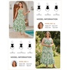 image:imageGRACE KARIN Womens 2026 Summer Floral Boho DressesGreen Leaf