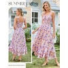 image:imageGRACE KARIN Womens 2026 Summer Floral Boho DressesPurple Yellow