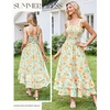 image:imageGRACE KARIN Womens 2026 Summer Floral Boho DressesYellow Floral