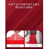 image:imageGRACE KARIN Womens Long Sleeve Bodycon Wedding Guest DressRed