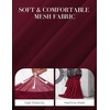 image:imageGRACE KARIN Womens Long Sleeve Bodycon Wedding Guest DressWine