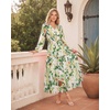 image:imageGRACE KARIN Womens Long Sleeve Floral Maxi Fall Dress 2026Green Floral