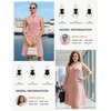 image:imageGRACE KARIN Womens Sleeveless Button Down Work Professional DressesLight Pink