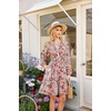image:imageGRACE KARIN Womens VNeck ALine Knee Length Dress with PocketsMulticolored