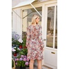 image:imageGRACE KARIN Womens VNeck ALine Knee Length Dress with PocketsMulticolored