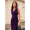 image:imageGRACE KARIN Womens Wear to Work Bodycon Sleeveless DressesDark Purple