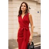 image:imageGRACE KARIN Womens Wear to Work Bodycon Sleeveless DressesDeep Red