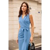 image:imageGRACE KARIN Womens Wear to Work Bodycon Sleeveless DressesLight Blue