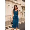 image:imageGRACE KARIN Womens Wear to Work Bodycon Sleeveless DressesPeacock Blue
