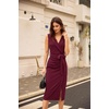 image:imageGRACE KARIN Womens Wear to Work Bodycon Sleeveless DressesWine Red