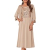 image:imageGRACE KARIN Formal Wedding Guest Dress Sequin Mother of The Bride DressesChampagne