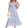 Dusty Blue Floral