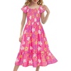 Flowers on Hot Pink