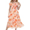 Orange Floral