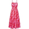 Purple Red Floral