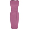 image:imageGRACE KARIN Women Sleeveless Bodycon Work DressMidi Sheath Business DressDeep Purle Pink