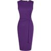 image:imageGRACE KARIN Women Sleeveless Bodycon Work DressMidi Sheath Business DressPurple