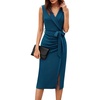 image:imageGRACE KARIN Womens Wear to Work Bodycon Sleeveless DressesPeacock Blue