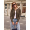 image:imageGRACE KARIN Cropped Cardigan Sweaters for Women Cotton Bolero Shrugs for Dresses Summer Fall Fashion Outfits Clothes 2026Coffee