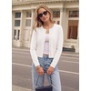 image:imageGRACE KARIN Cropped Cardigan Sweaters for Women Cotton Bolero Shrugs for Dresses Summer Fall Fashion Outfits Clothes 2026Ivory White