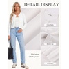 image:imageGRACE KARIN Cropped Cardigan Sweaters for Women Cotton Bolero Shrugs for Dresses Summer Fall Fashion Outfits Clothes 2026Ivory White