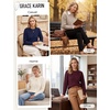 image:imageGRACE KARIN Cable Knit Sweater Women Crewneck Pullover TopsIvory White