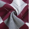 image:imageGRACE KARIN Cardigan Sweaters for Women Fall Argyle Sweater Preppy ClothesWine