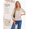 image:imageGRACE KARIN Cardigan Sweaters for Women Wool Blend Sweater Fall FashionApricot