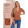 image:imageGRACE KARIN Cardigan Sweaters for Women Wool Blend Sweater Fall FashionPumpkin Orange