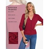 image:imageGRACE KARIN Cardigan Sweaters for Women Wool Blend Sweater Fall FashionRed