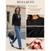 image:imageGRACE KARIN Cashmere Cardigan Sweaters for Women Merino Wool Fall SweatersBlack