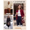 image:imageGRACE KARIN Cashmere Cardigan Sweaters for Women Merino Wool Fall SweatersCoffee Brown