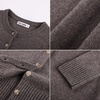 image:imageGRACE KARIN Cashmere Cardigan Sweaters for Women Merino Wool Fall SweatersCoffee Brown