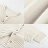 image:imageGRACE KARIN Cashmere Cardigan Sweaters for Women Merino Wool Fall SweatersCream White