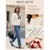 image:imageGRACE KARIN Cashmere Cardigan Sweaters for Women Merino Wool Fall SweatersCream White