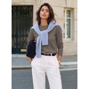image:imageGRACE KARIN Cashmere Sweaters for Women Merino Wool Soft Fall Sweater TopLight Brown